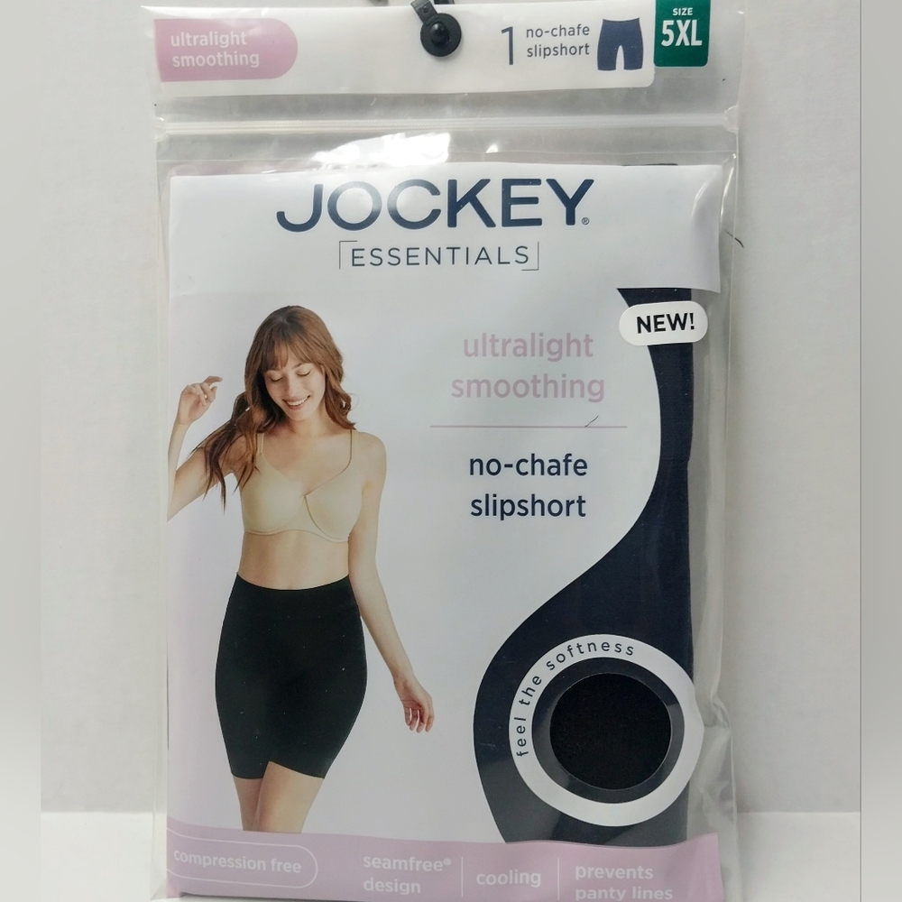 Jockey Black Seamfree Slipshort